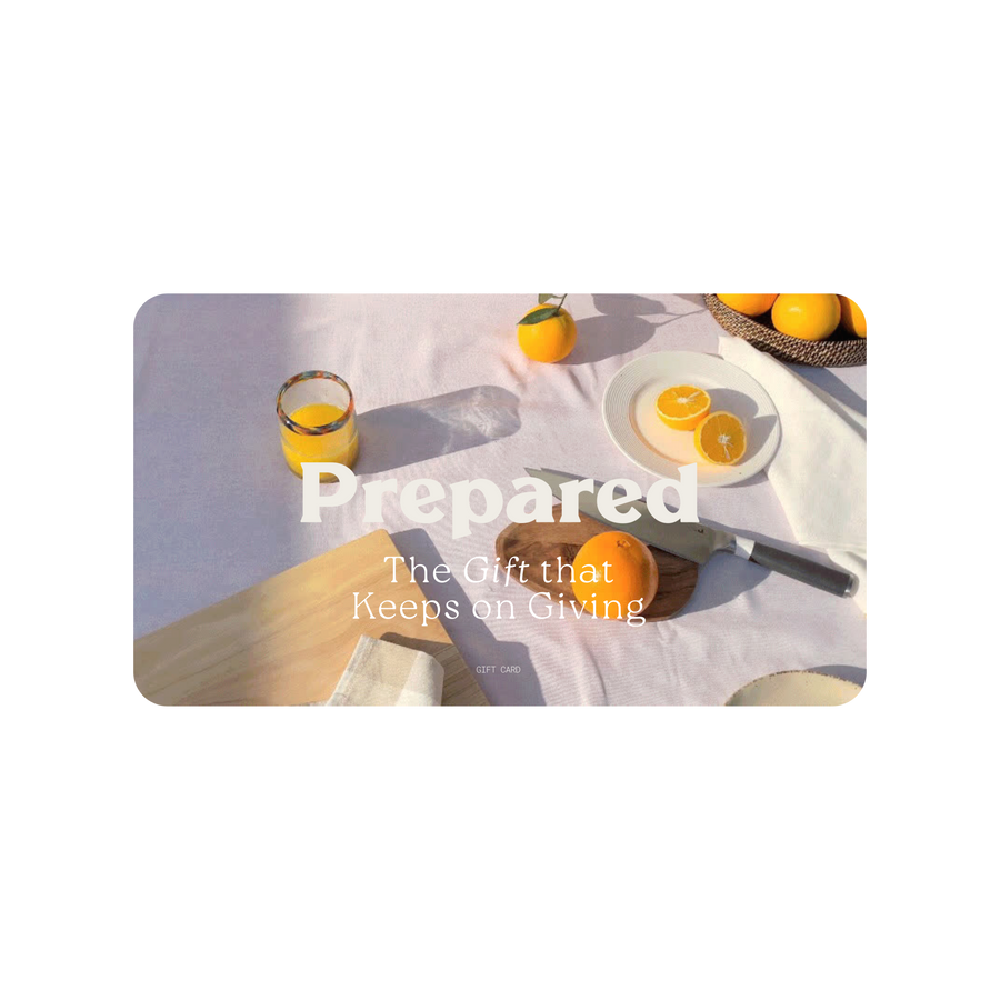Prepared Gift Card